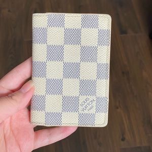 Louis Vuitton Pocket Organizer Damier Azur